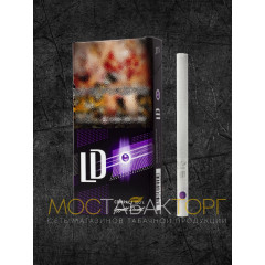 Сигареты ЛД Клаб Компакт 100 Фиолетовый (LD club compact 100 impulse)